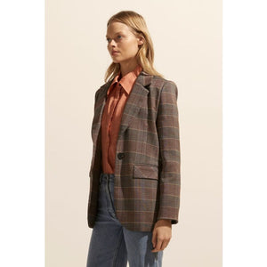 Scout Jacket | Clay Check - Jackets