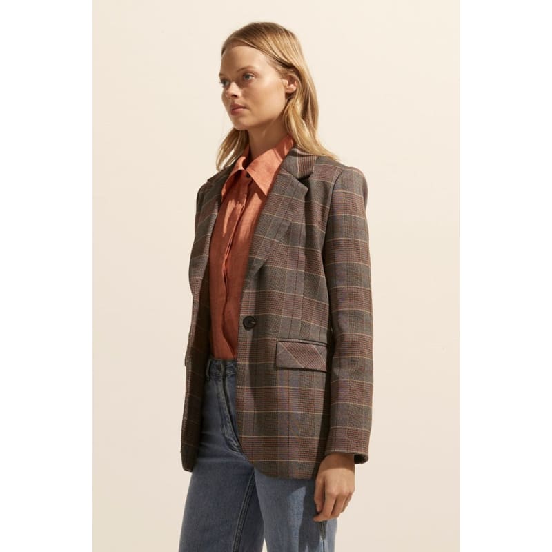 Scout Jacket | Clay Check - Jackets