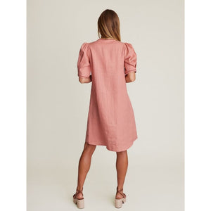 Sculpt Mini Dress | Clay Pink - Dress