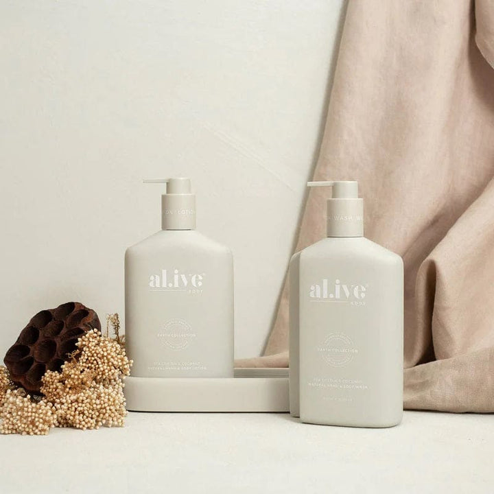 Sea Cotton & Coconut- Wash Lotion & Tray - Accessories