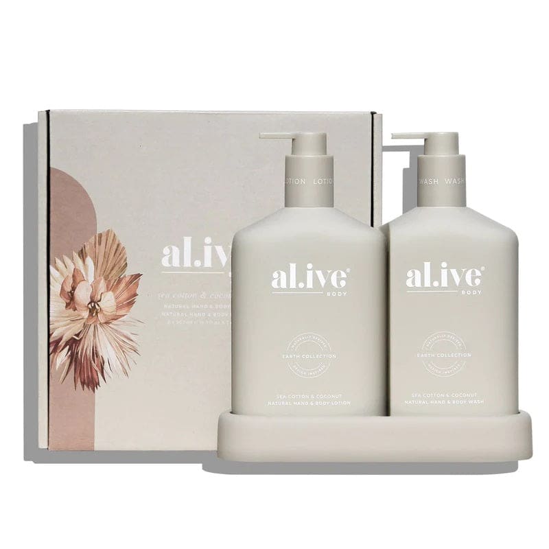 Sea Cotton & Coconut- Wash Lotion & Tray - Accessories