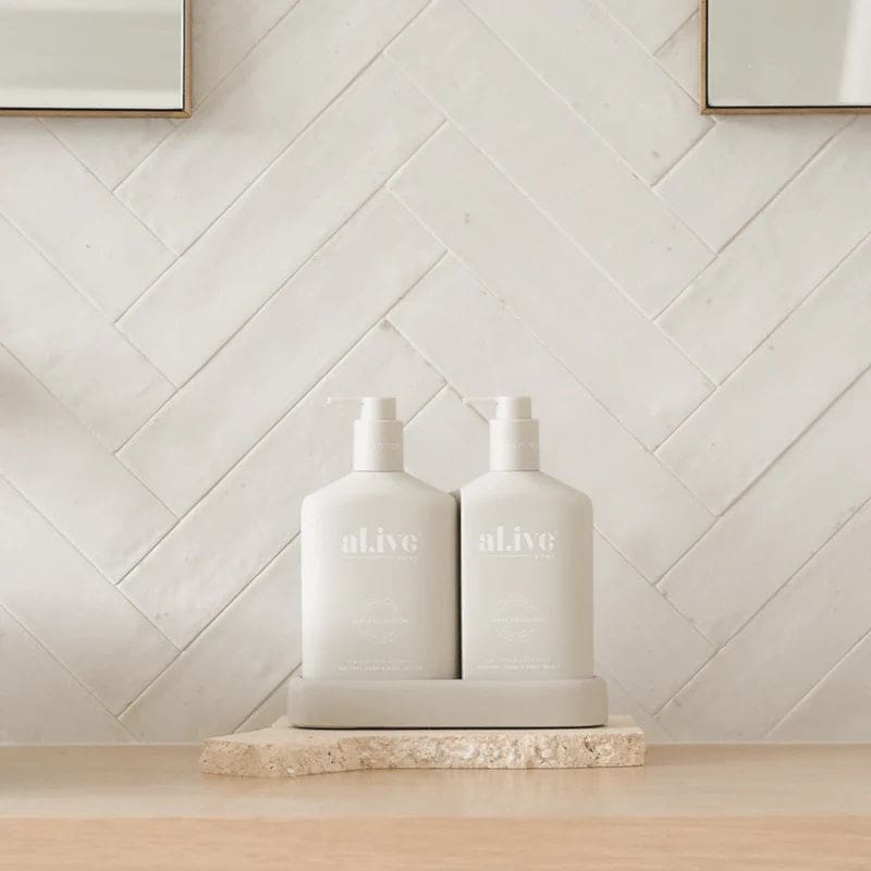 Sea Cotton & Coconut- Wash Lotion & Tray - Accessories