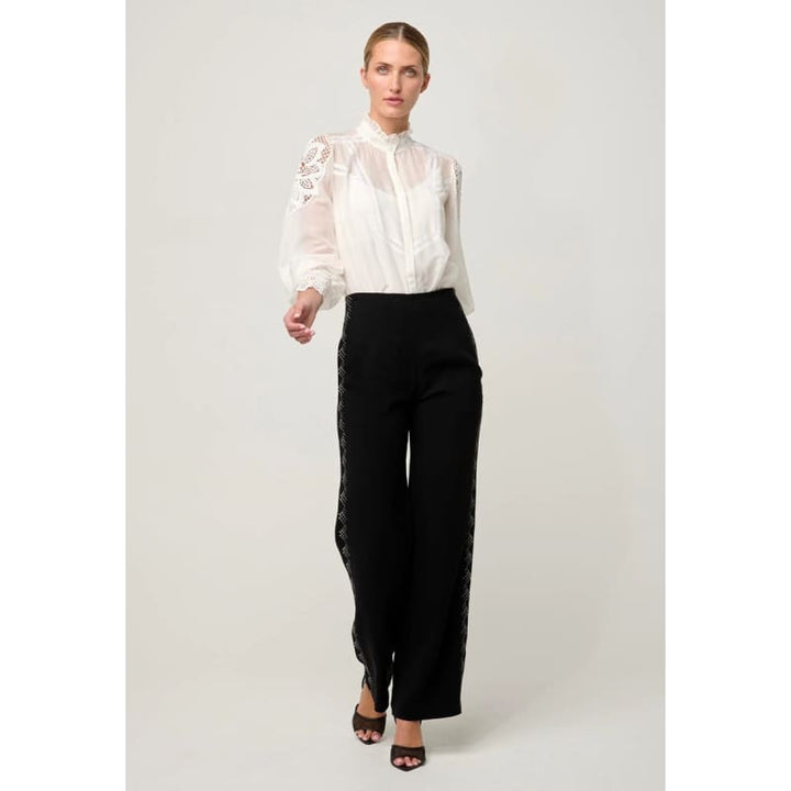 Sevilla Cotton Silk Shirt | Blanca - Tops
