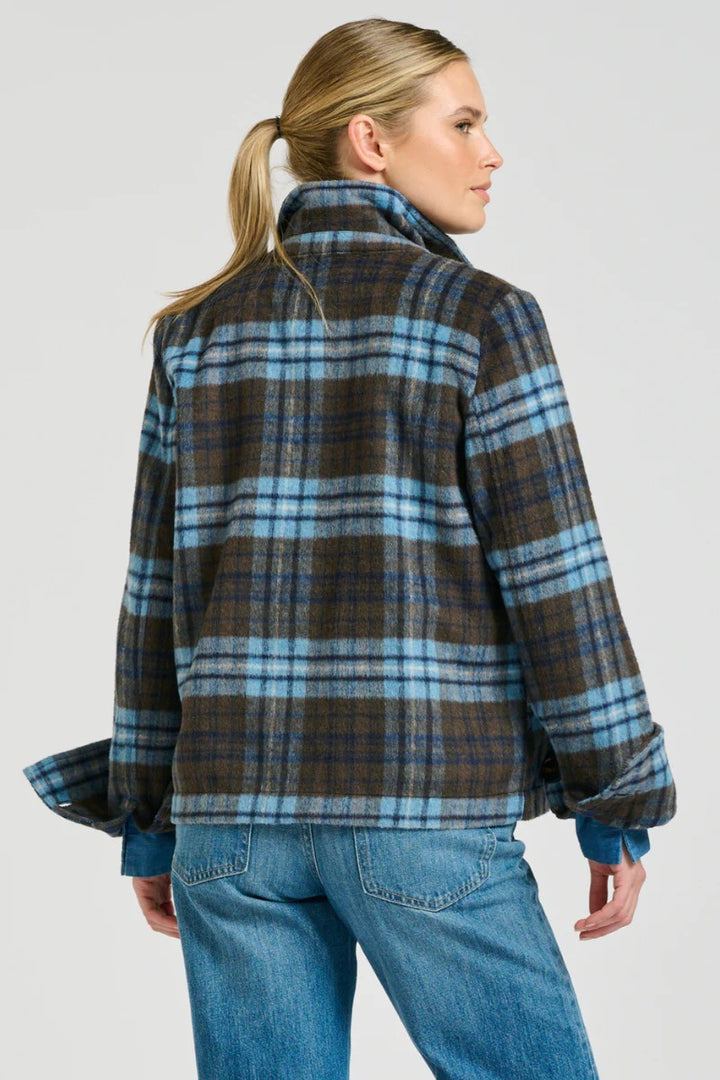The Heston Jacket | Blue Plaid