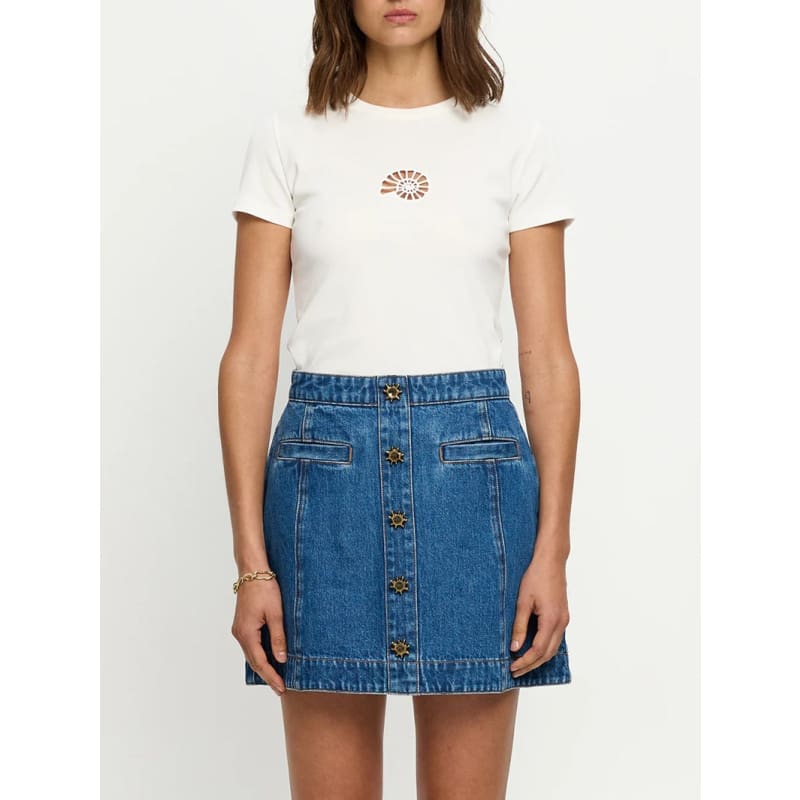 Shea Denim Skirt - Bottoms