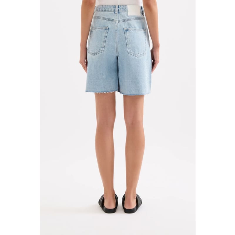 Sheeba Denim Short | Sky Blue - Bottoms