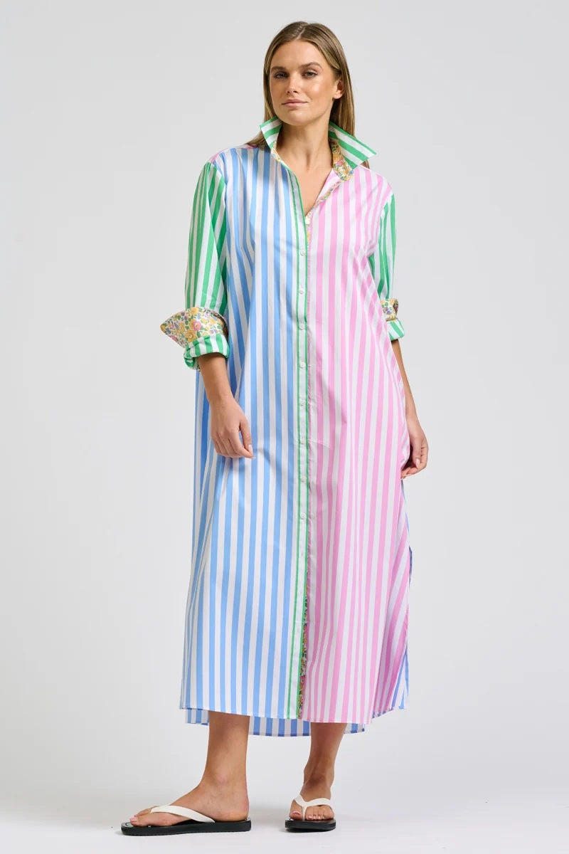 Luna Longline Shirt Dress | Spring Combo