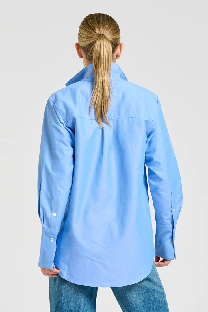 The Elodie Oxford Shirt | Banker Blue