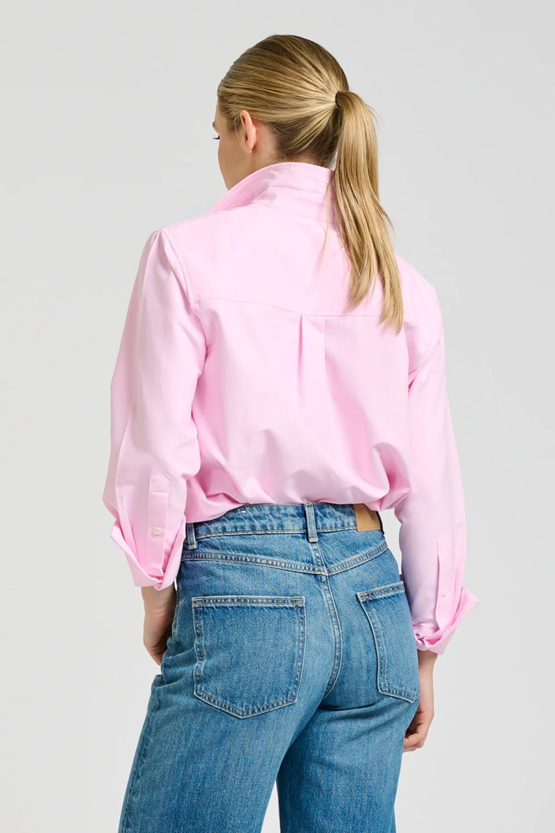 The Elodie Oxford Shirt | Pink Combo