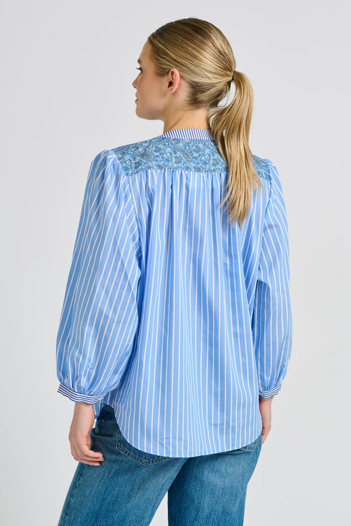 The Mary Shirt | Blue Combo