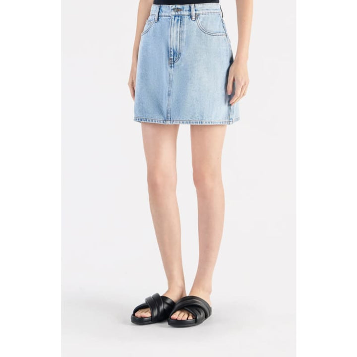 Sia Denim Mini Skirt | 90’s Blue Bottoms