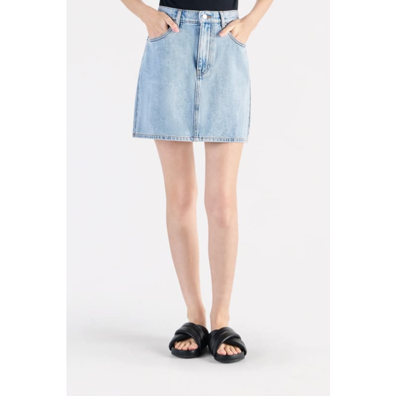 Sia Denim Mini Skirt | 90’s Blue Bottoms