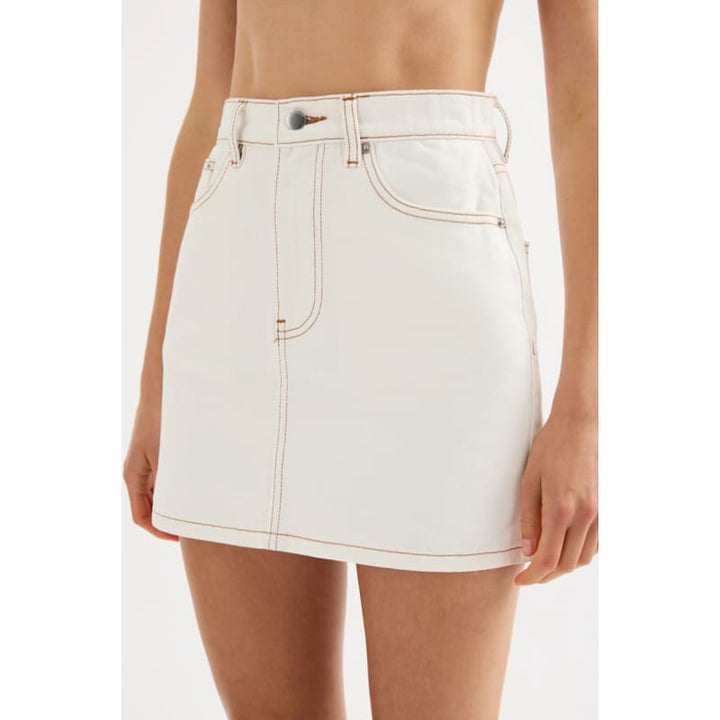 Sia Denim Mini Skirt | Salt - Bottoms