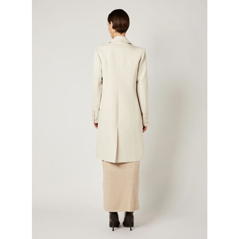 Signature Longline Jacket | Cream - Jackets