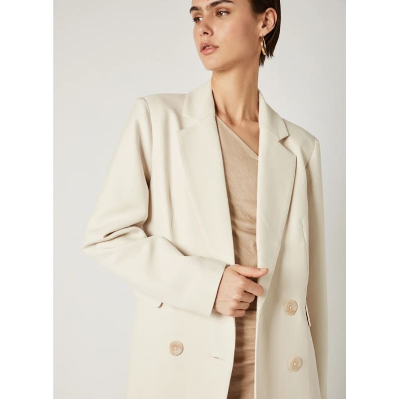 Signature Longline Jacket | Cream - Jackets