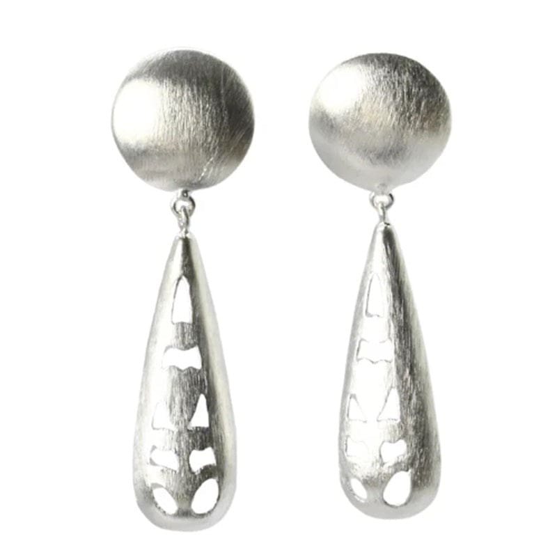 Silver Wash Earrings | C100 - Jewellery