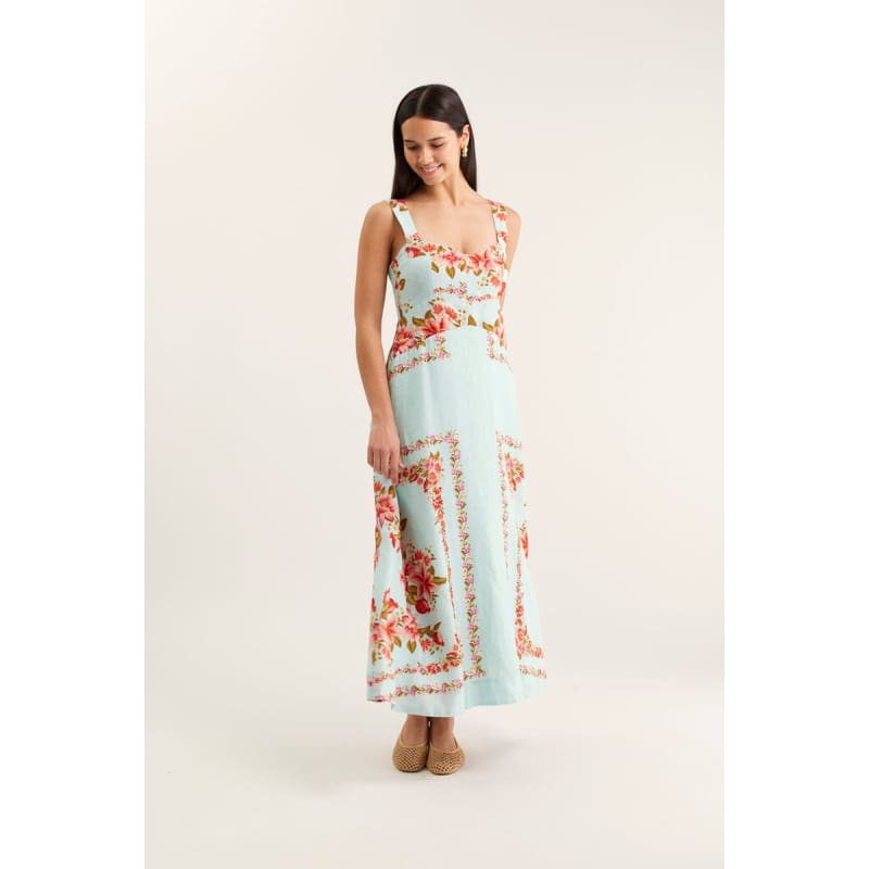 Simmie Linen Dress | Portofino - Dress