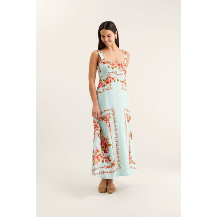 Simmie Linen Dress | Portofino - Dress