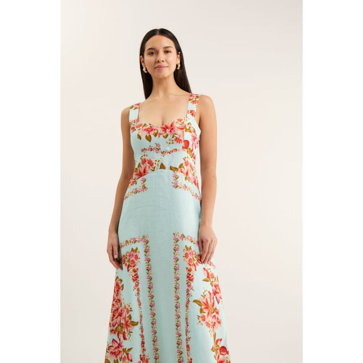 Simmie Linen Dress | Portofino - Dress