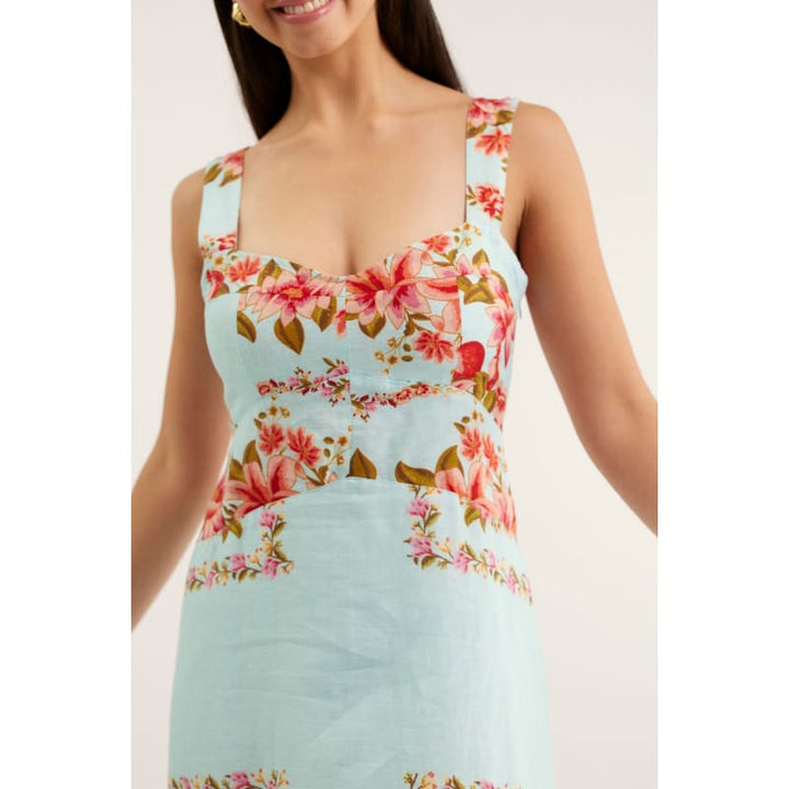 Simmie Linen Dress | Portofino - Dress