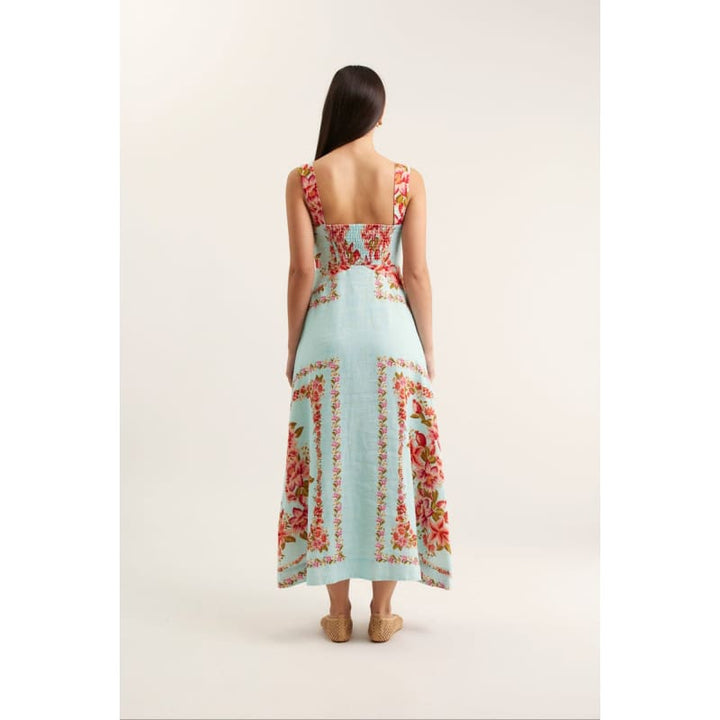 Simmie Linen Dress | Portofino - Dress