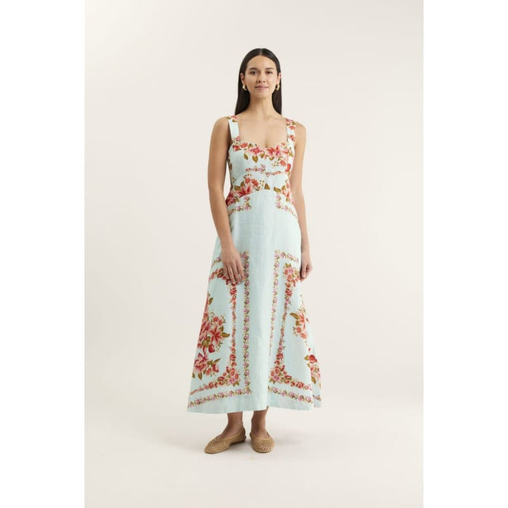 Simmie Linen Dress | Portofino - Dress