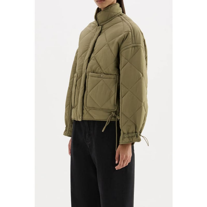 Sloane Puffer Jacket | Sage - Jackets