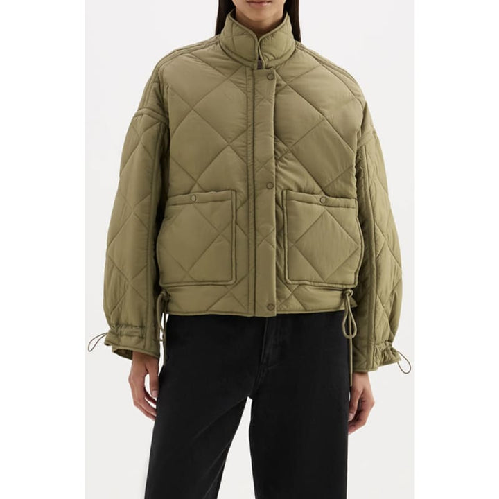 Sloane Puffer Jacket | Sage - Jackets