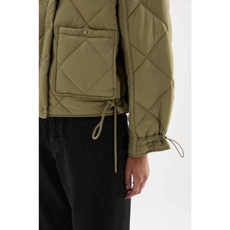 Sloane Puffer Jacket | Sage - Jackets