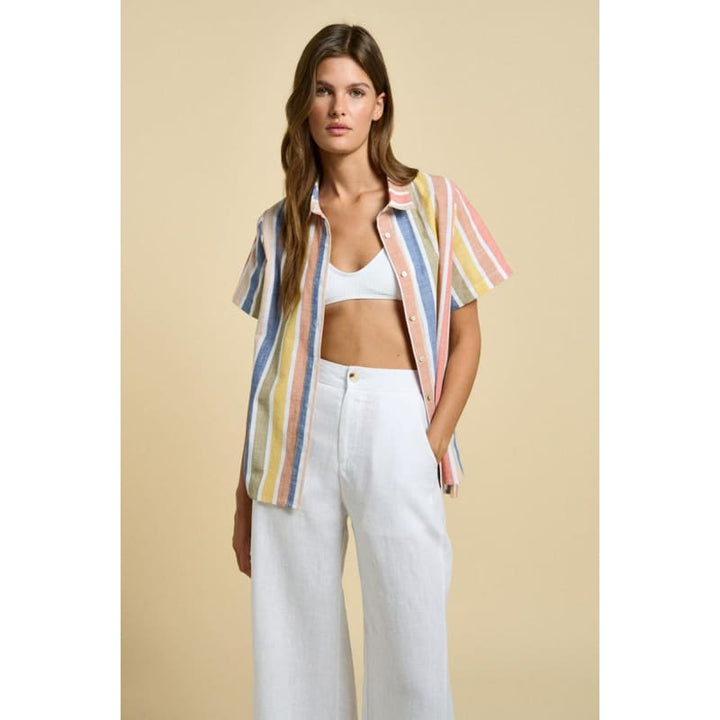 Sofie Shirt | Stripe - Tops