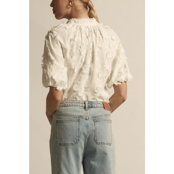 Solstice Top | Porcelain Broderie - Tops