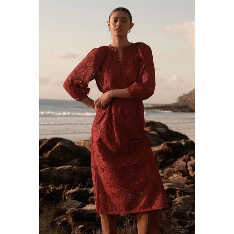 Sonnet Dress | Raspberry - Dress