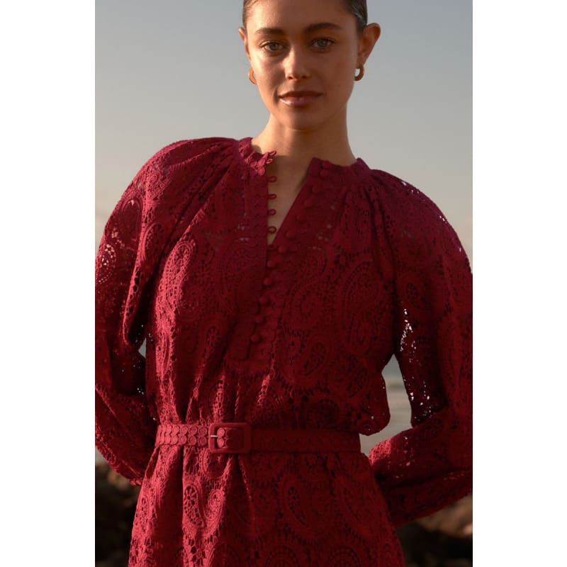 Sonnet Dress | Raspberry - Dress