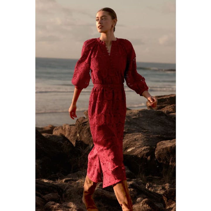 Sonnet Dress | Raspberry - Dress