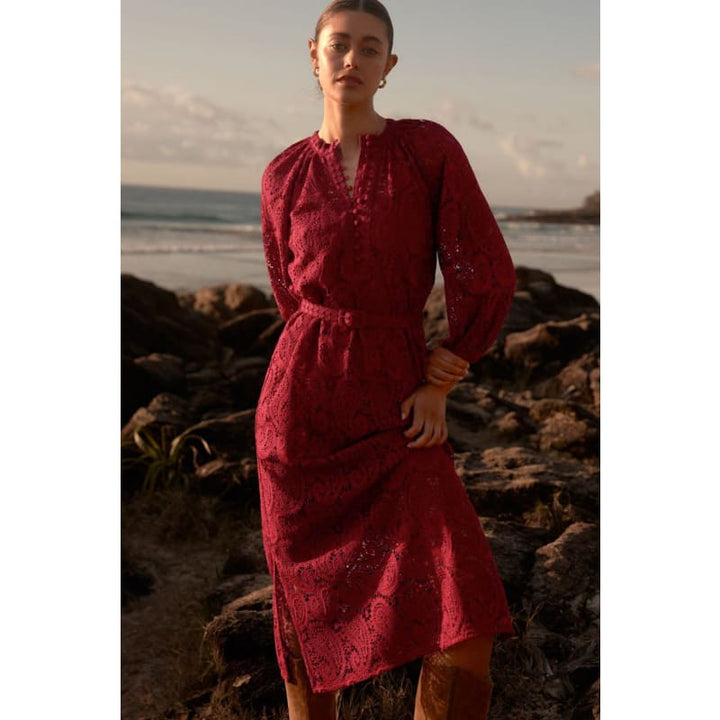 Sonnet Dress | Raspberry - Dress