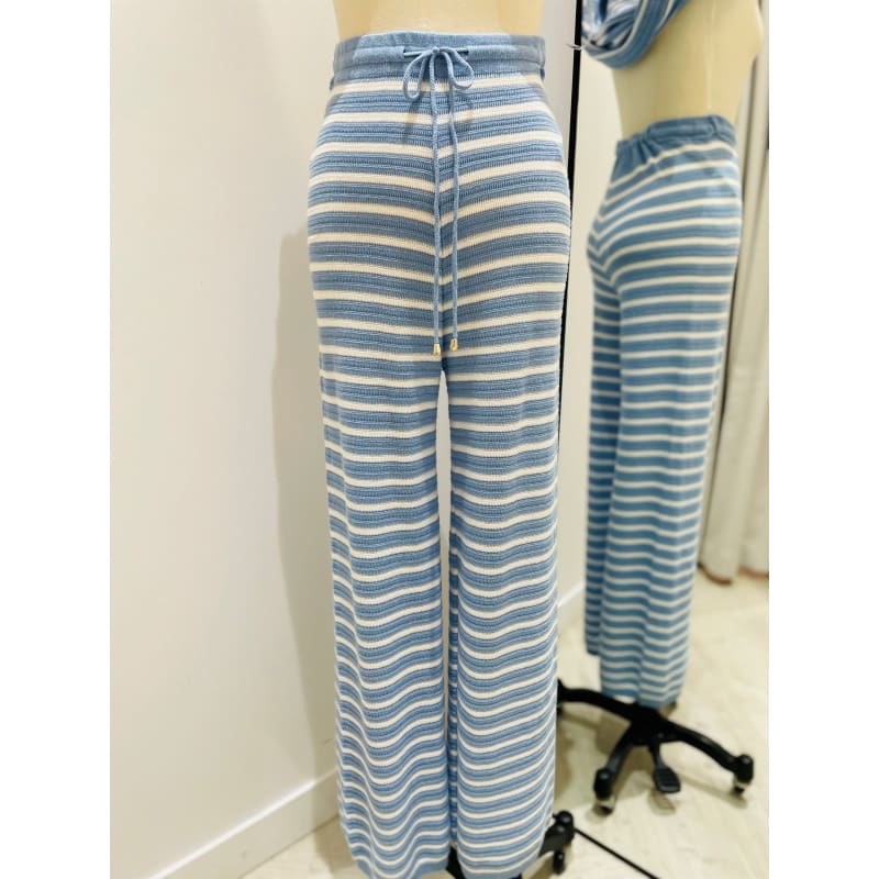 Sophie Pant | Blue - Bottoms