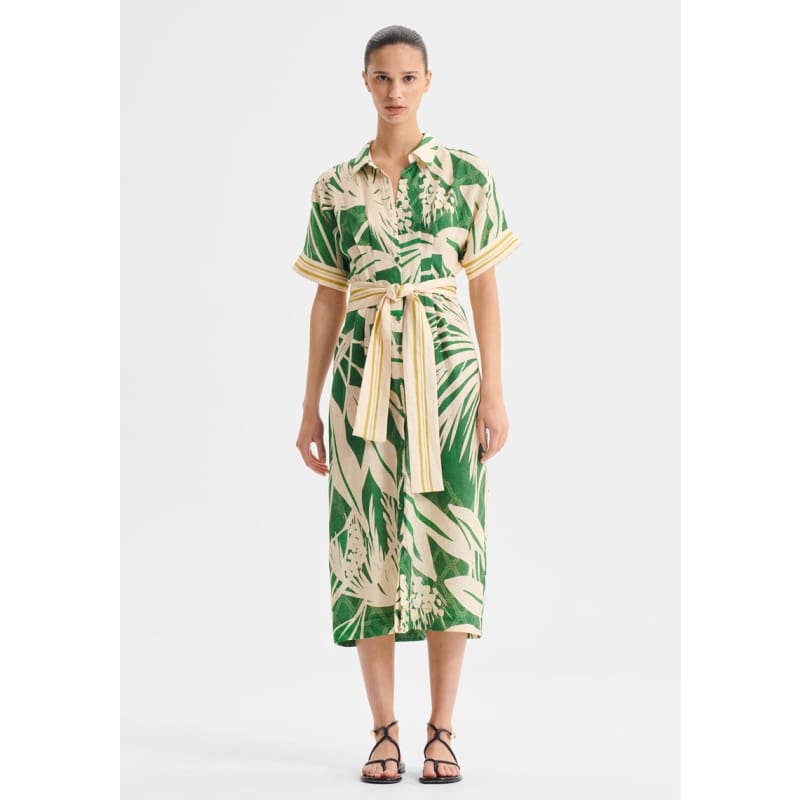 Sorrento Linen Shirt Dress - Dress