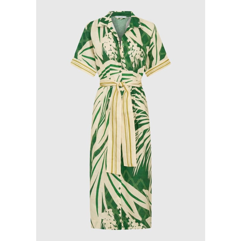 Sorrento Linen Shirt Dress - Dress