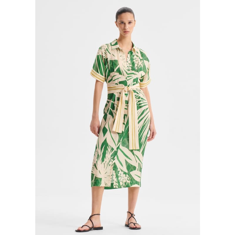 Sorrento Linen Shirt Dress - Dress