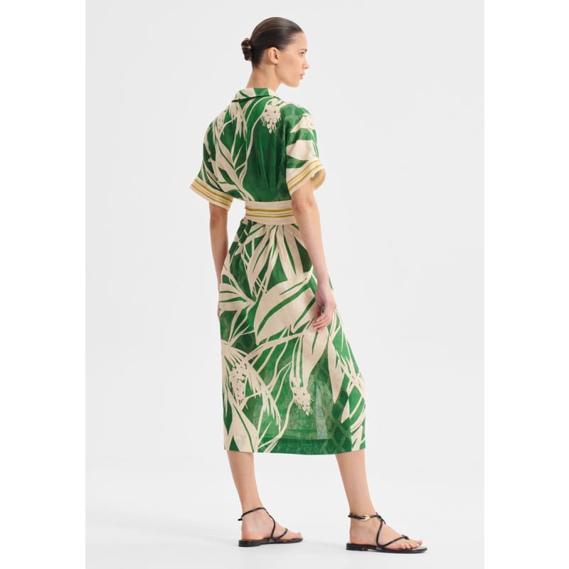 Sorrento Linen Shirt Dress - Dress
