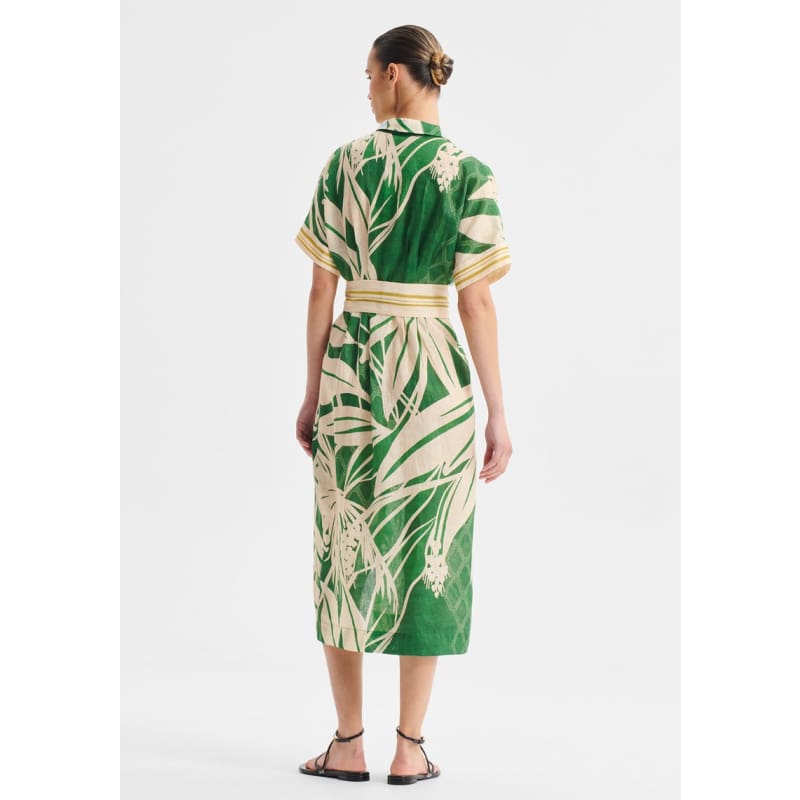 Sorrento Linen Shirt Dress - Dress