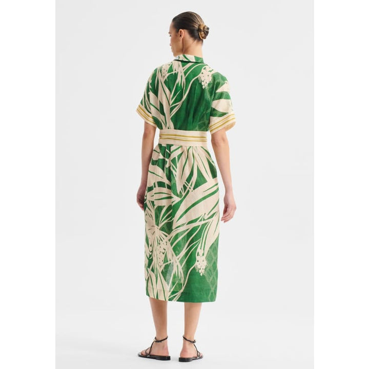 Sorrento Linen Shirt Dress - Dress