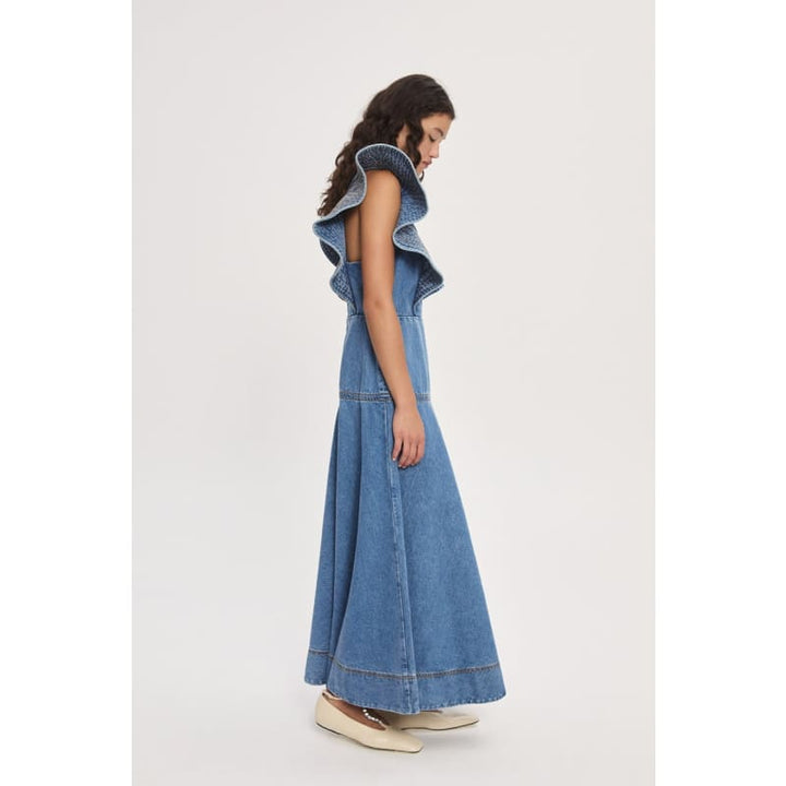 Stephi Denim Midi Dress - Dress