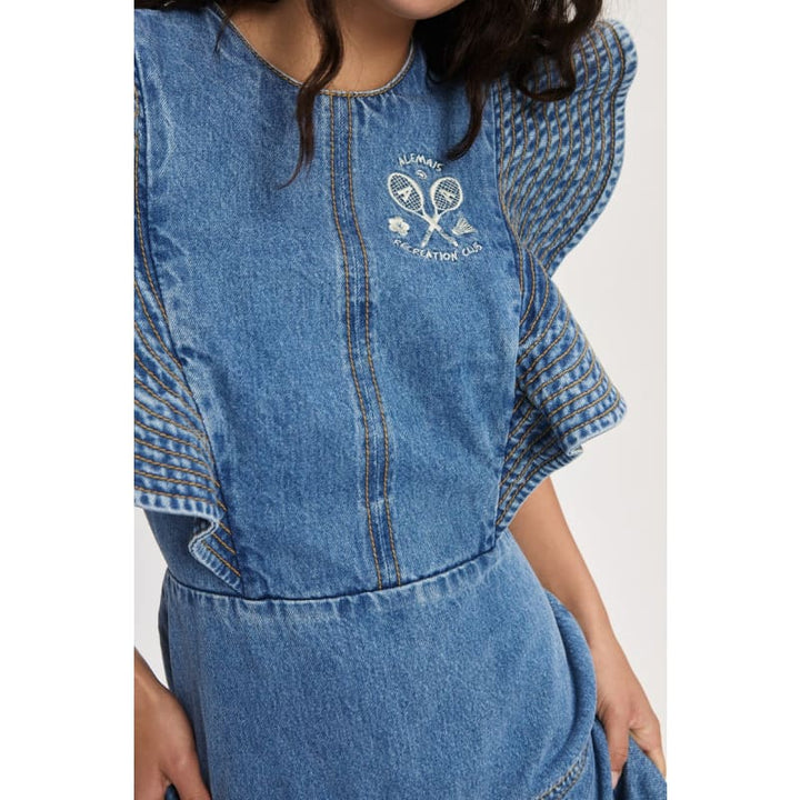 Stephi Denim Midi Dress - Dress
