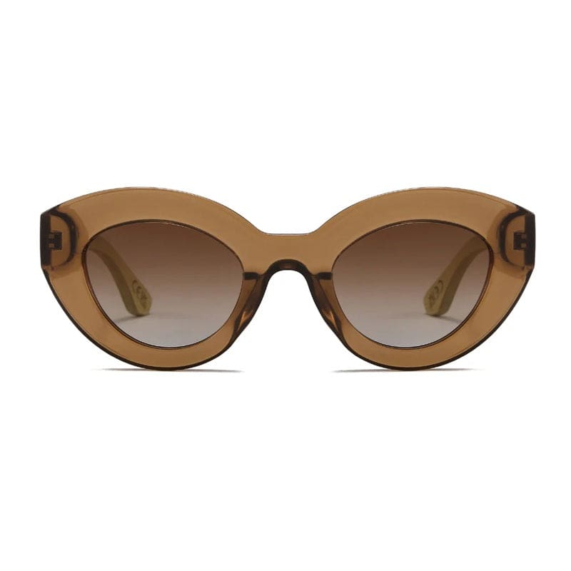 Stevie Mocha Sunglasses Grey Lens | White Maple Arms - Accessories