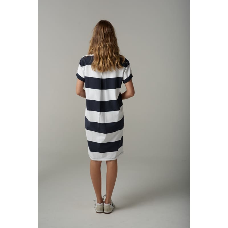Stripe Rugby Dress | White & Parisian C1641-52 - Dress