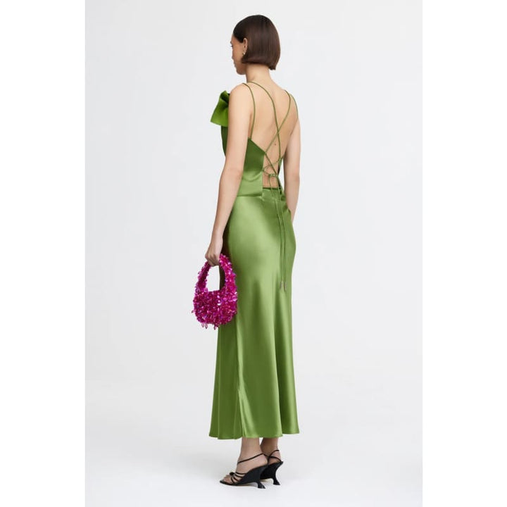 Styal Midi Dress | Fern Green - Dress