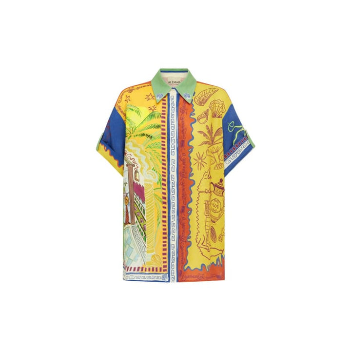 Surrealist Summer Shirt - Bottoms