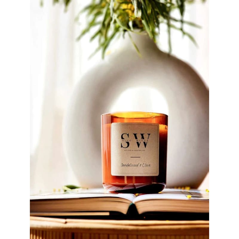 SW Sandlewood and Clove Candle | Small - Accessories