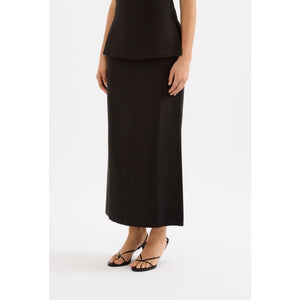 Tait Maxi Skirt | Black - Bottoms